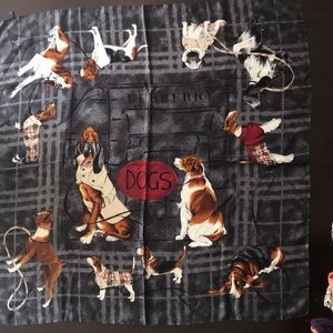 Authentic 100% silk Burberry Scarf